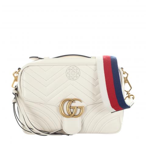 Sell Gucci GG Marmont Top Handle Camera Bag White HuntStreet